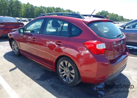 2014 Subaru Impreza 2.0I Sport Premium from USA, damaged, VIN JF1GPAL64E8307797